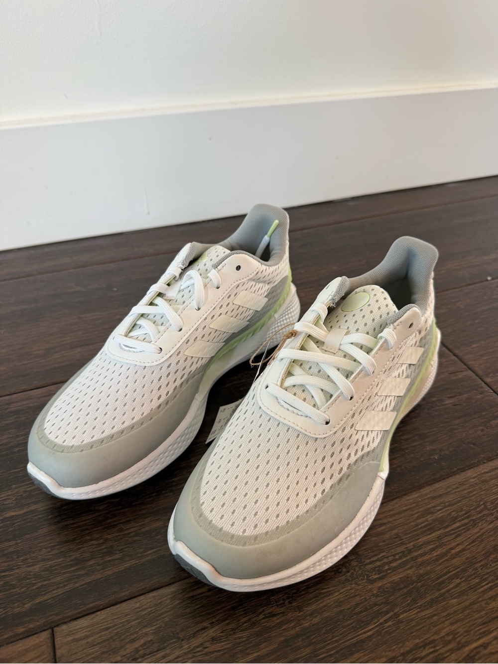 NWT adidas Women’s Golf Shoes in Light Gray, White and Lime